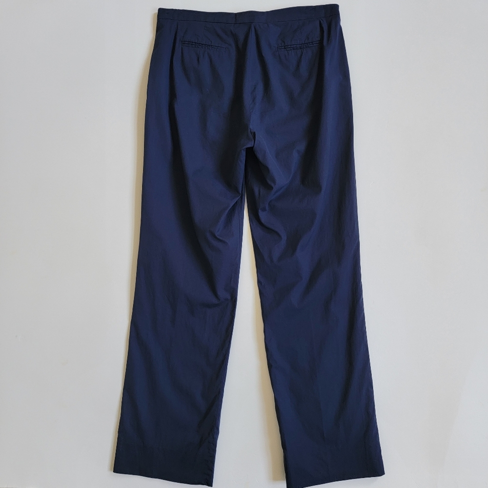 Jil Sander Navy Blue Lightweight Trousers - Picture 3 of 9